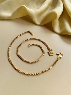 Gold anklets 1