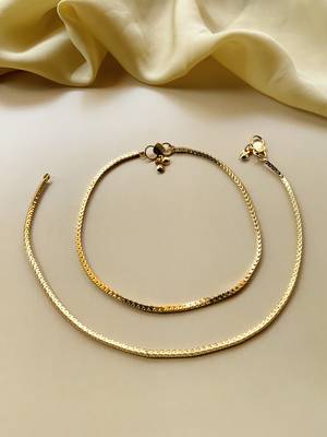 Gold anklets 2