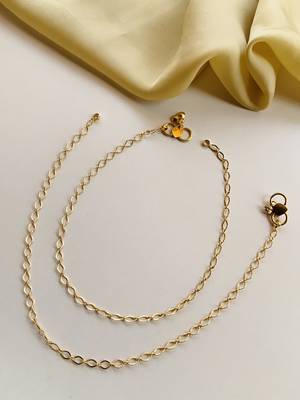 Gold anklets 1