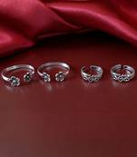 Silver toe-rings