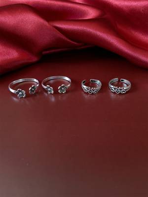 Silver toe-rings 2