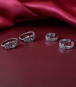 Silver toe-rings