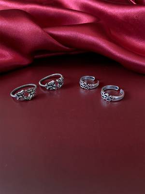 Silver toe-rings 2