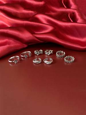 Silver toe-rings 2
