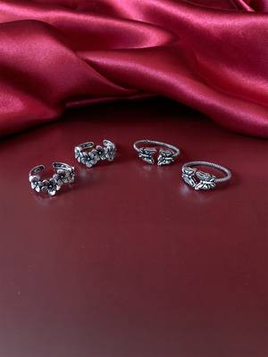 Silver toe-rings 2