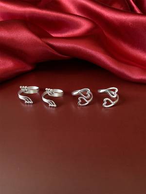 Silver toe-rings 2