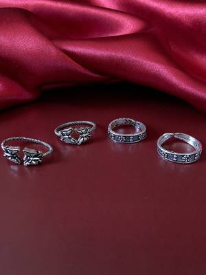 Silver toe-rings 1