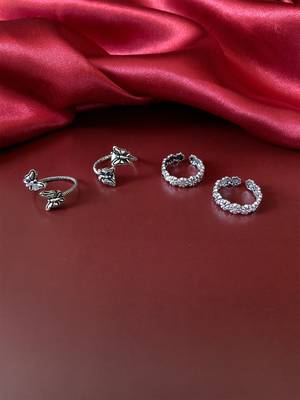 Silver toe-rings 2
