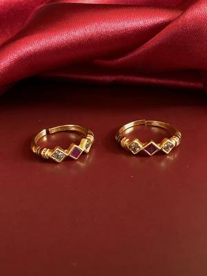 Copper toe-rings 1