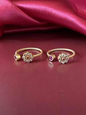 Copper toe-rings 1