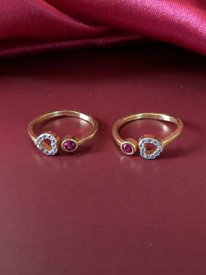 Copper toe-rings 1