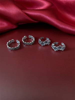 Silver toe-rings 2
