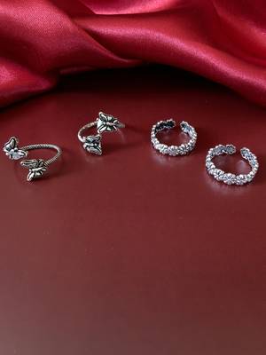Silver toe-rings 1