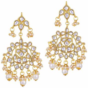 Traditional Kundan Choker Necklace Set with Earrings & Maang Tikka For Women  6