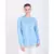 BALI HAI by PASHMA WOMEN'S BEAUTIFUL RUFFLE NAVY BLUE SHIRT
