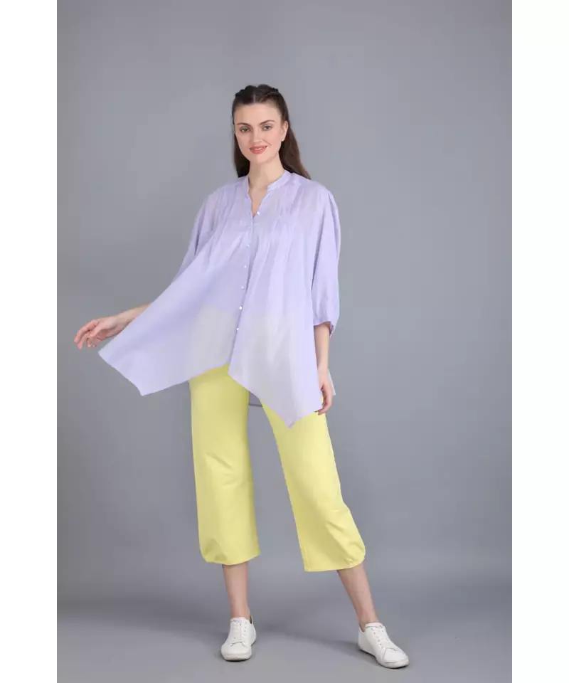 BALI HAI by PASHMA WOMEN'S BEAUTIFUL MAUVE CASUAL SHIRT