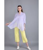 BALI HAI by PASHMA WOMEN'S BEAUTIFUL MAUVE CASUAL SHIRT