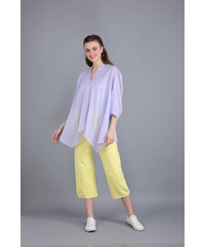 BALI HAI by PASHMA WOMEN'S BEAUTIFUL MAUVE CASUAL SHIRT