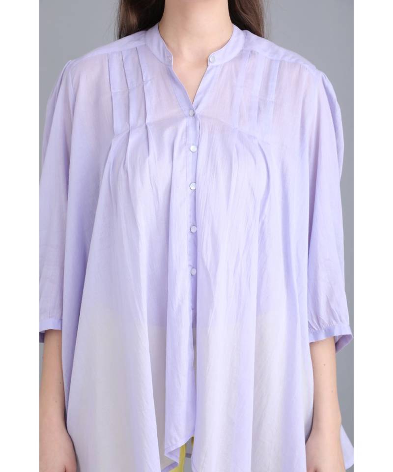 BALI HAI by PASHMA WOMEN'S BEAUTIFUL MAUVE CASUAL SHIRT