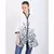 BALI HAI by PASHMA WOMEN'S BEAUTIFUL BLACK AND WHITE PRINT  CASUAL SHIRT