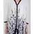 BALI HAI by PASHMA WOMEN'S BEAUTIFUL BLACK AND WHITE PRINT  CASUAL SHIRT