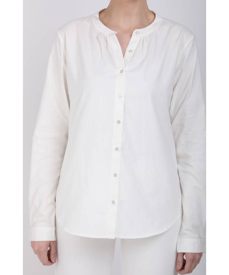 BALI HAI by PASHMA WOMEN'S BEAUTIFUL WHITE CASUAL SHIRT