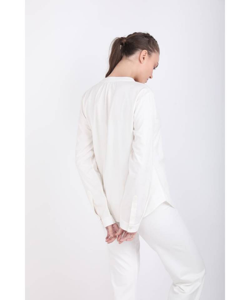 BALI HAI by PASHMA WOMEN'S BEAUTIFUL WHITE CASUAL SHIRT