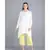 BALI HAI by PASHMA WOMEN'S BEAUTIFUL LONG WHITE CASUAL SHIRT
