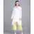 BALI HAI by PASHMA WOMEN'S BEAUTIFUL LONG WHITE CASUAL SHIRT