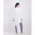 BALI HAI by PASHMA WOMEN'S  WHITE MULTI EMBRIODERY HOODY DRESS