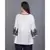 BALI HAI by PASHMA WOMEN'S  COTTON WHITE PRINTED TOP