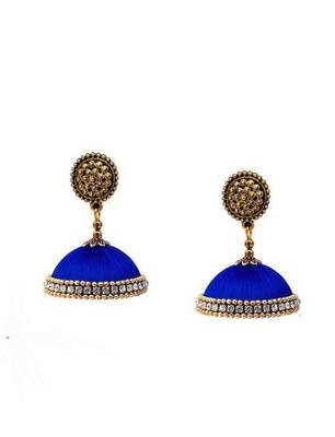 Blue jhumkas 2