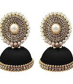 Black jhumkas