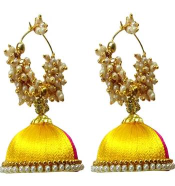 Multicolor jhumkas 2