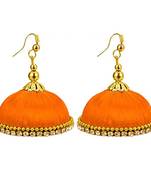 Gold jhumkas
