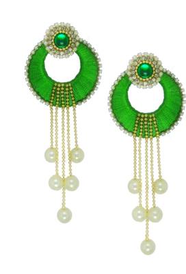 Green chandbali 1