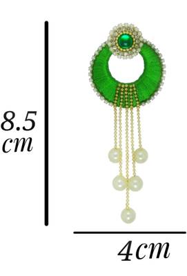 Green chandbali 2