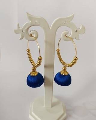 Blue jhumkas 2
