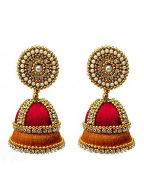 Multicolor jhumkas 1