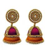Multicolor jhumkas