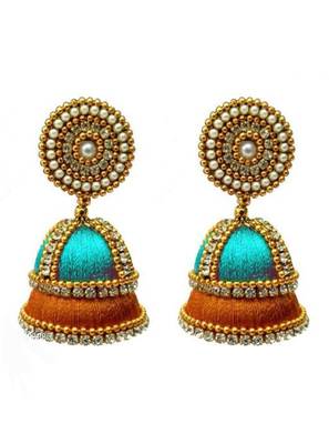 Multicolor jhumkas 2