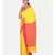 Yellow Plain Work Khadi Cotton Handloom Saree With Blouse