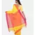 Yellow Plain Work Khadi Cotton Handloom Saree With Blouse