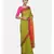 Pesta Plain Work Khadi Cotton Handloom Saree With Blouse