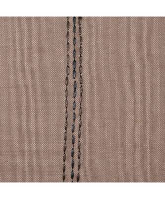 Cotton Blend Beige Embroidered Cushion cover (14x19 in) 5