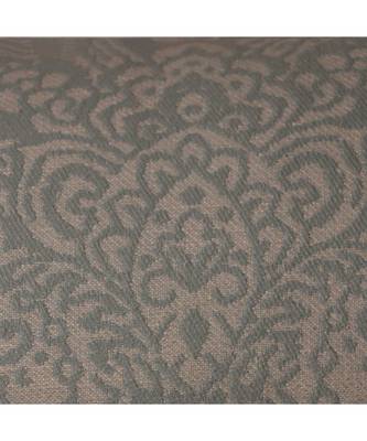 Cotton Blend Blue Self Textured Cushion cover (12x22 in) 5