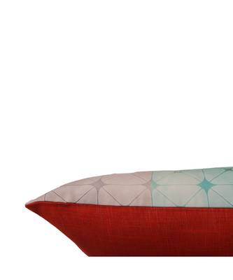 Poly Canvas Multi Color Digital print Cushion cover (12X22 in) 1