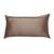 Velvet Off White Digital print With Hand embroidered Cushion cover (12x22 in)