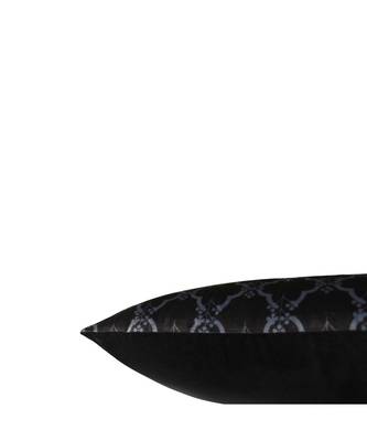 Velvet Black Digital print Cushion cover (12X22 in) 4