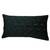 Velvet Green Hand embroidered Cushion cover (12X22 in)
